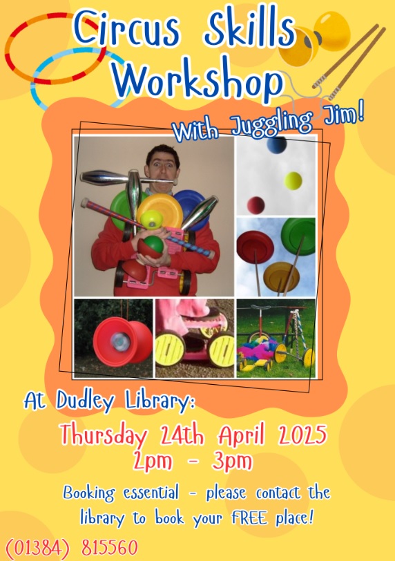 Dudley Library - Circus Skills Workshop